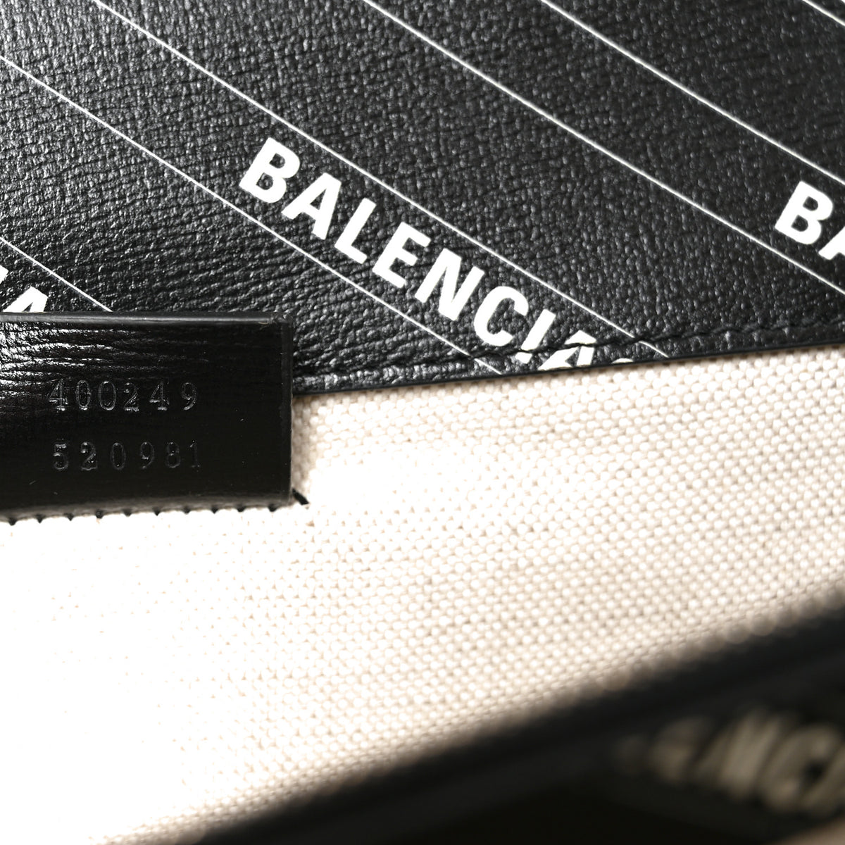 Gucci X BALENCIAGA Calfskin Matelasse Logo Print Small GG Marmont Shoulder Bag Black 7 of 10