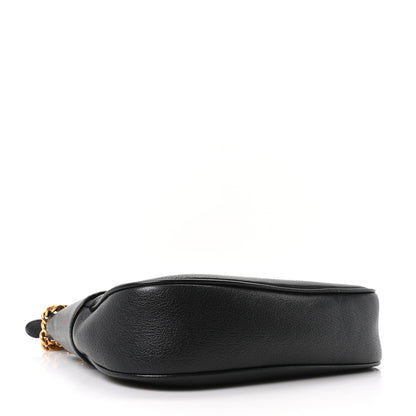 Gucci Goatskin Small Aphrodite Shoulder Bag Black 4 of 10