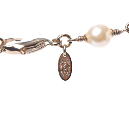 Chanel Pearl Precious Symbols CC Short Necklace Gold 5 of 6