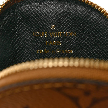 Louis Vuitton Reverse Monogram Bandouliere Round Coin Purse 4 of 4