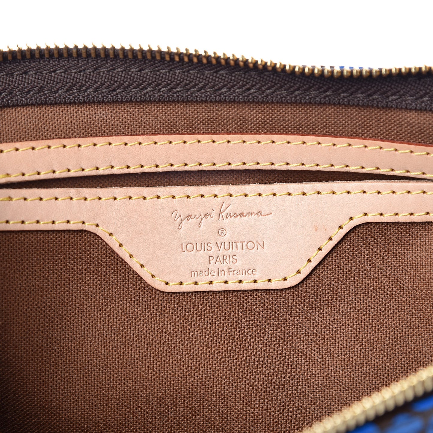 Monogram Kusama Town Speedy 30 Blue