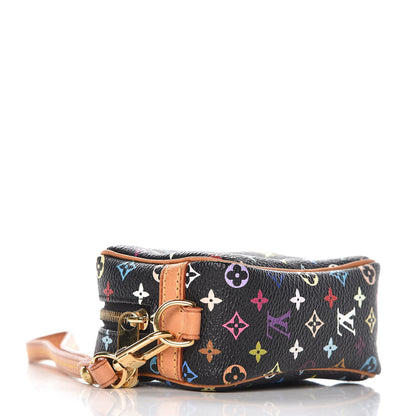Louis Vuitton Monogram Multicolor Trousse Wapity Black 4 of 9