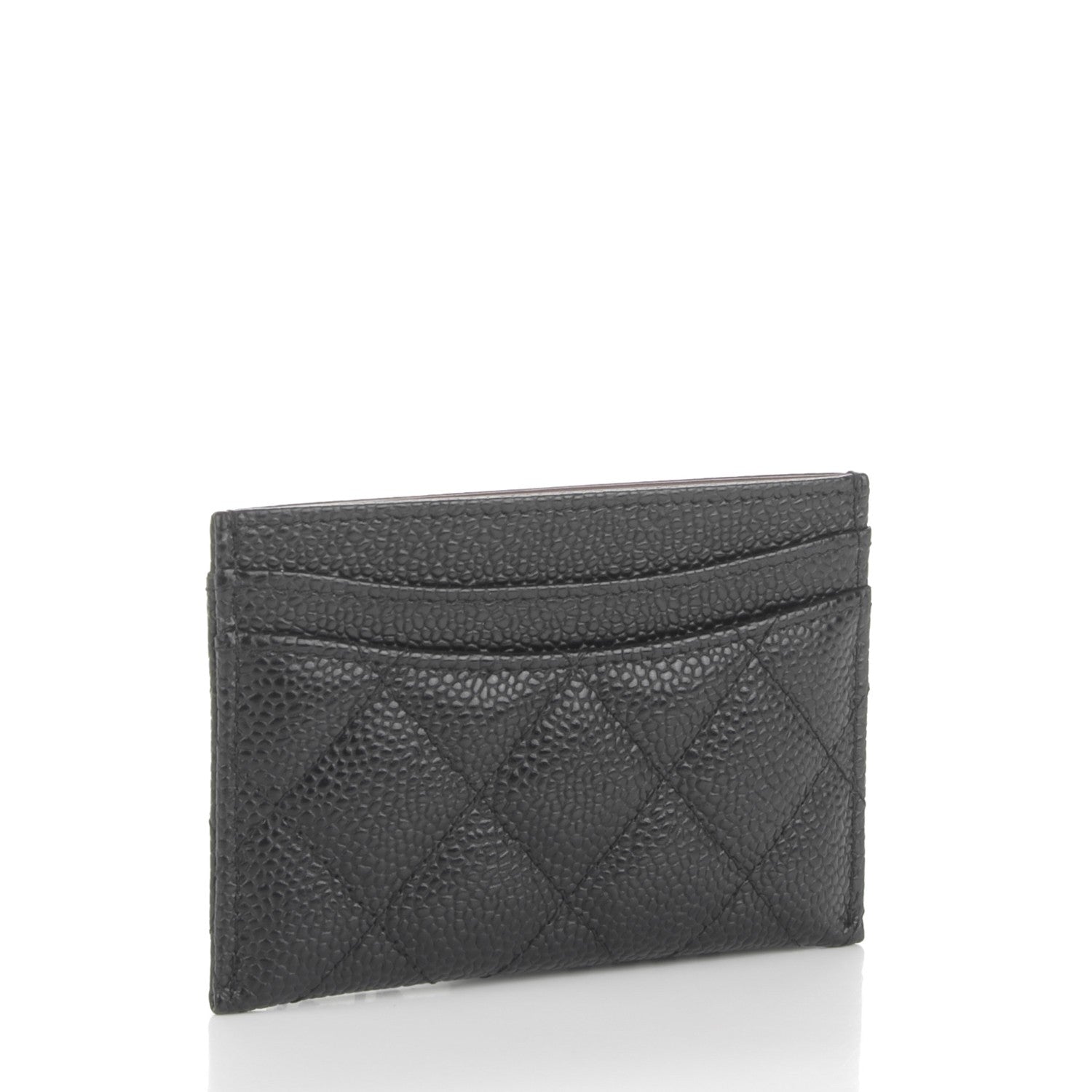 Chanel Caviar Quilted Card Holder Black 3 of 8