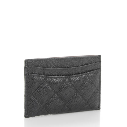 Chanel Caviar Quilted Card Holder Black 3 of 8
