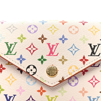 Louis Vuitton LV x TM Monogram Multicolor Victorine Wallet White 8 of 9