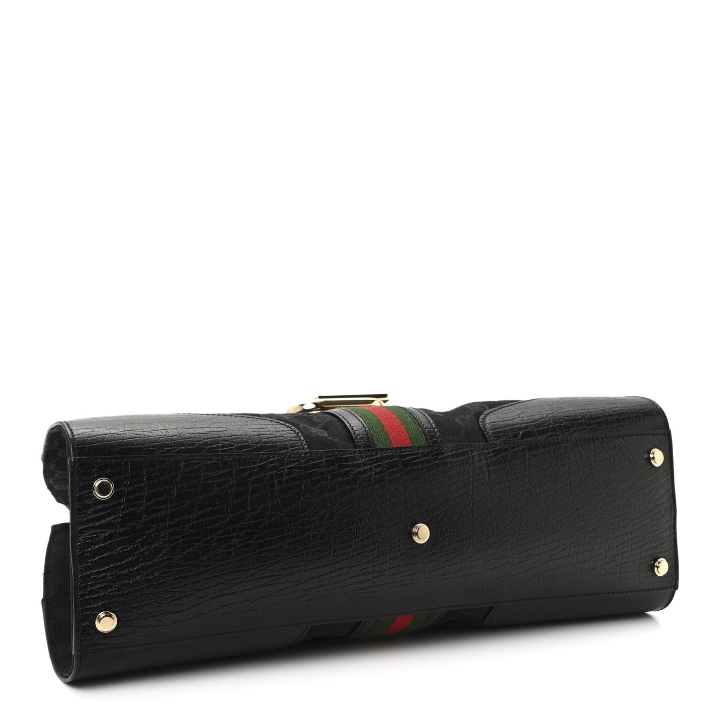 Monogram Web Junco Shoulder Bag Black