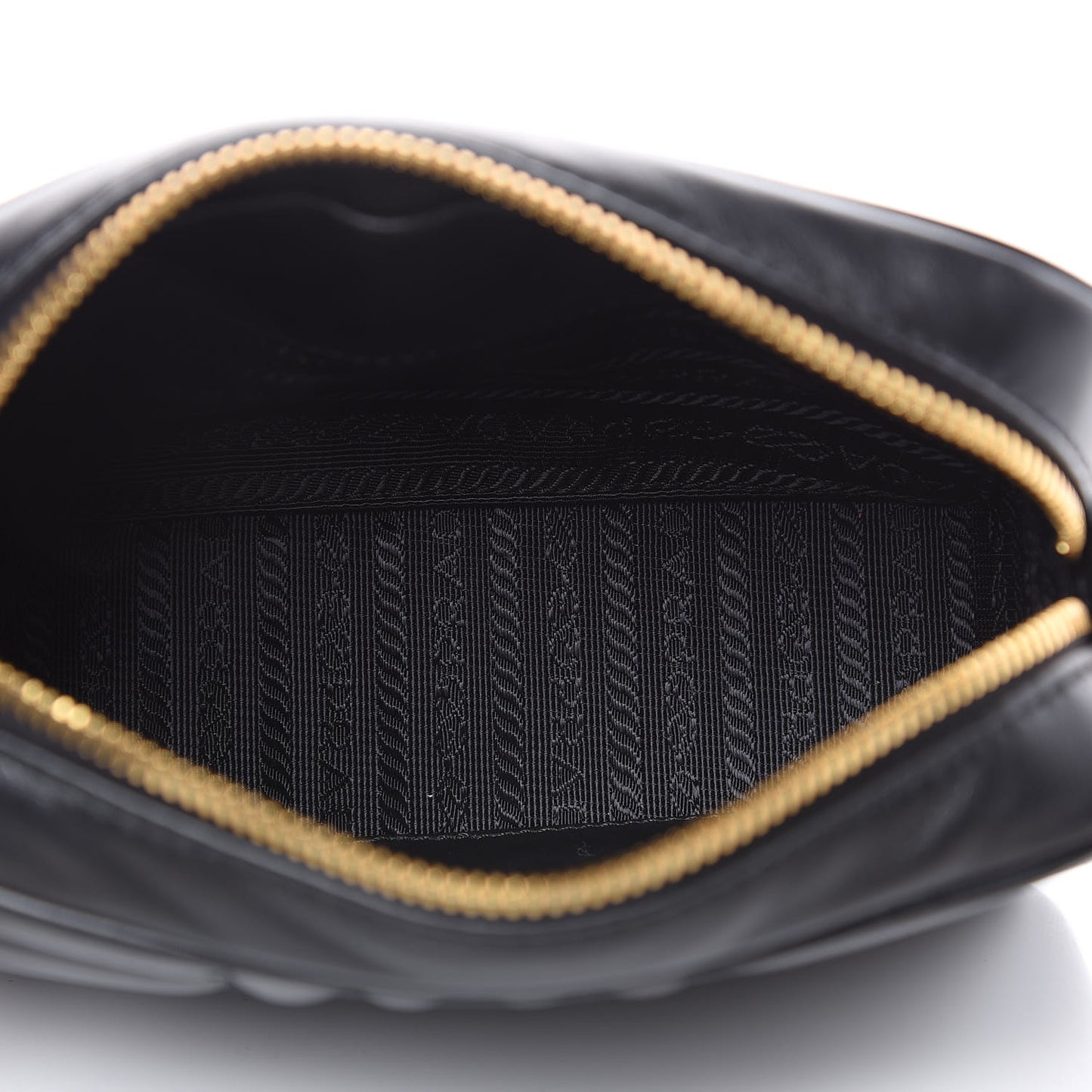 Soft Calfskin Diagramme Camera Bag Black