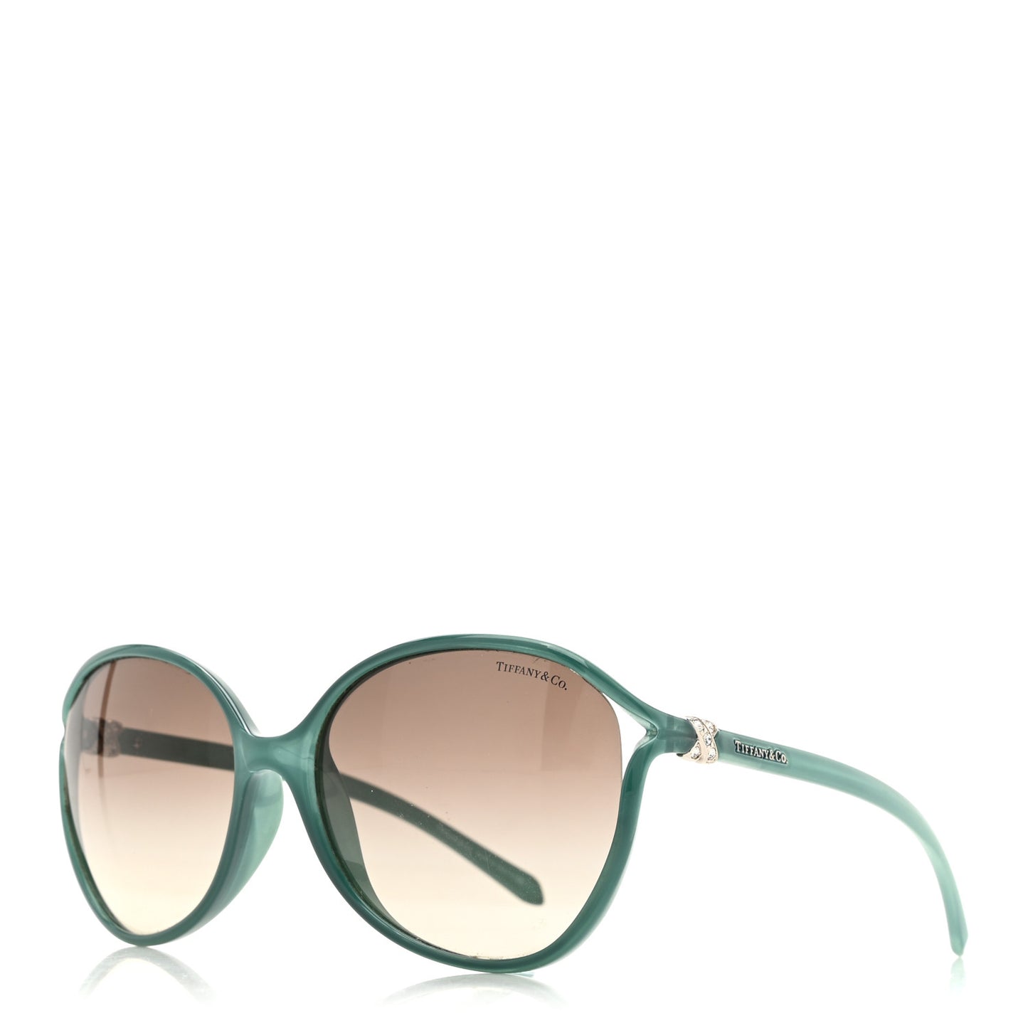 Acetate Crystal Sunglasses TF4058-B Blue