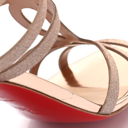 Christian Louboutin Glitter Renee 85 Sandals 39.5 Courtisane 11 of 11