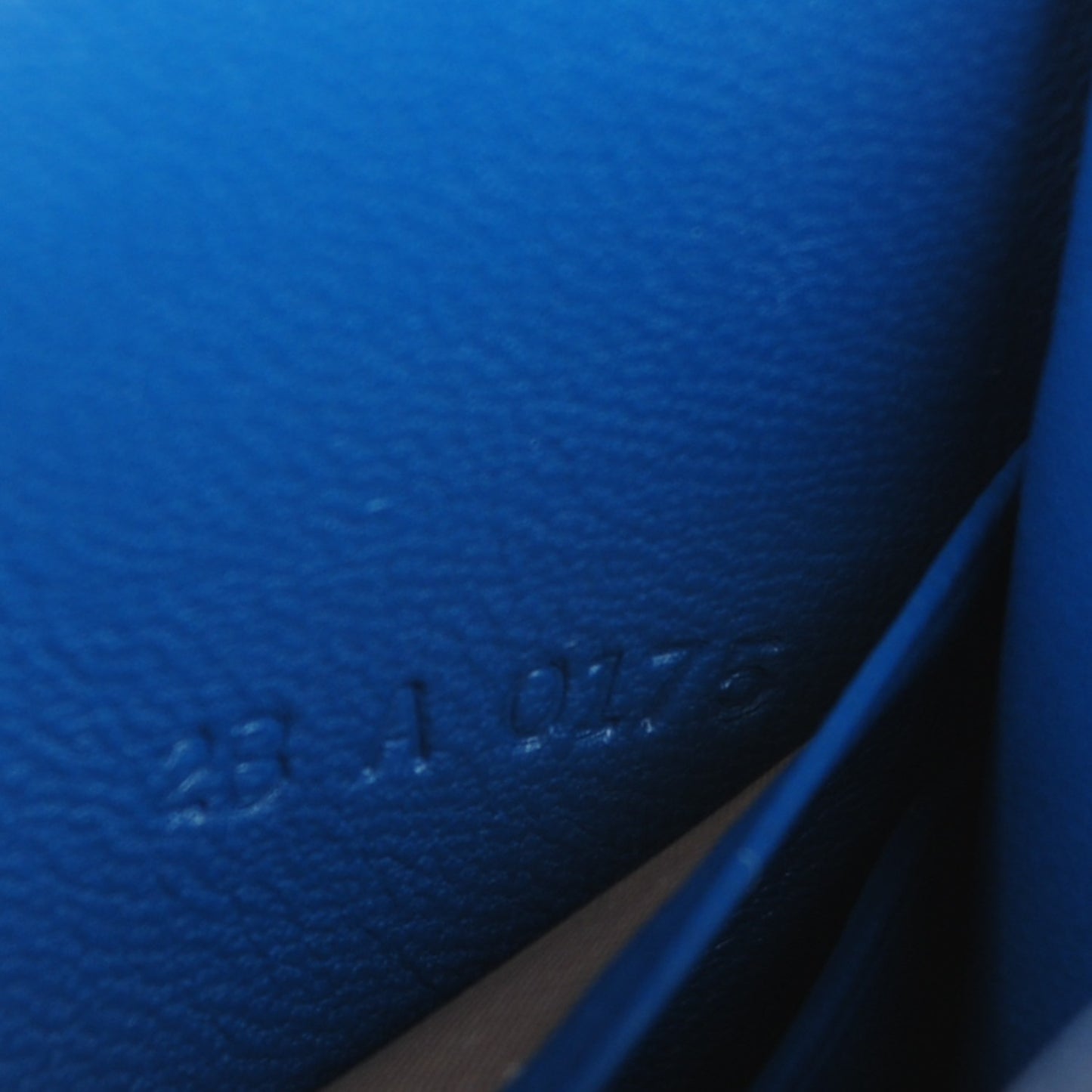 Sugar Goatskin Pandora Chain Wallet Dark Blue