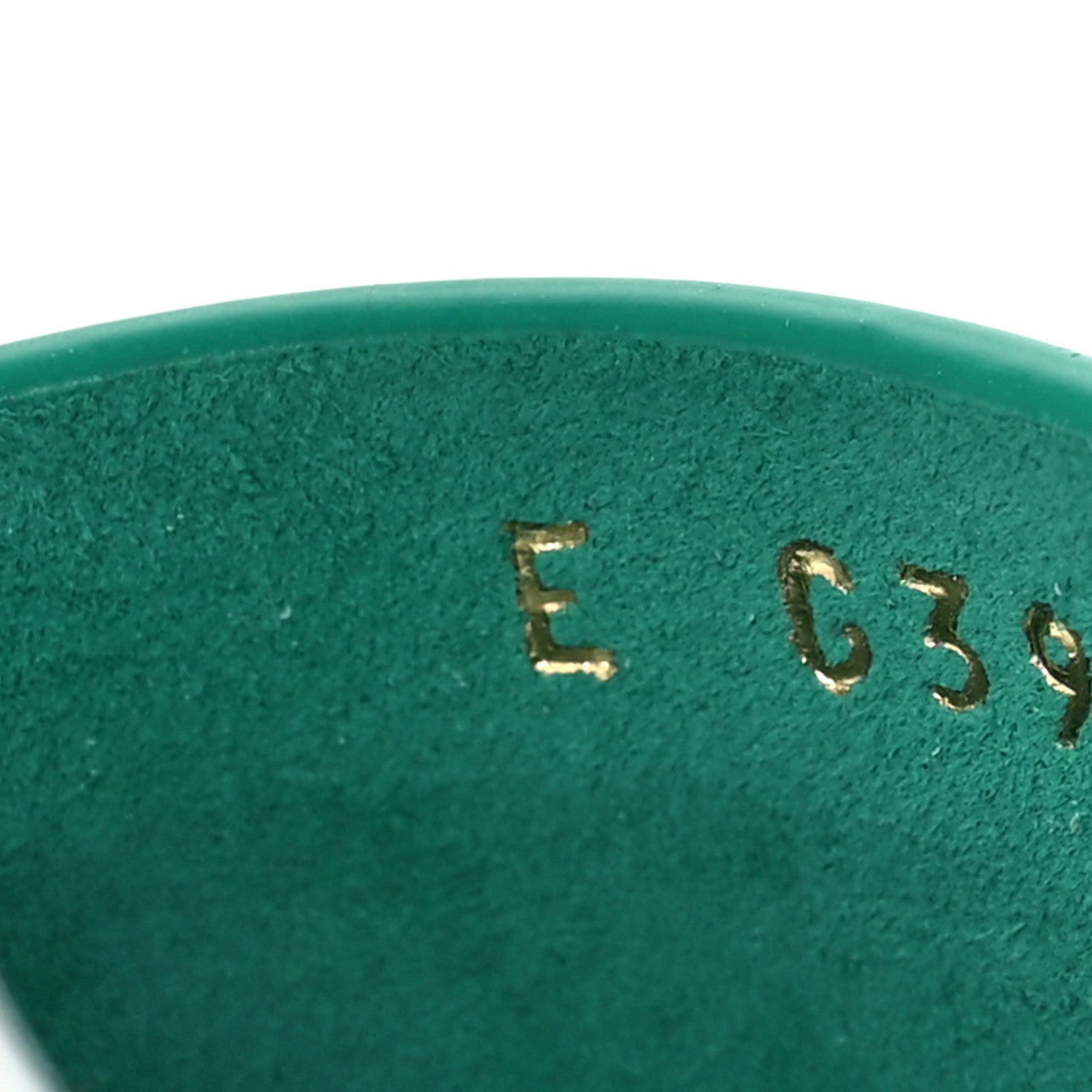 Chanel Calfskin Patent Calfskin Logo Mules 37 Green White 8 of 8