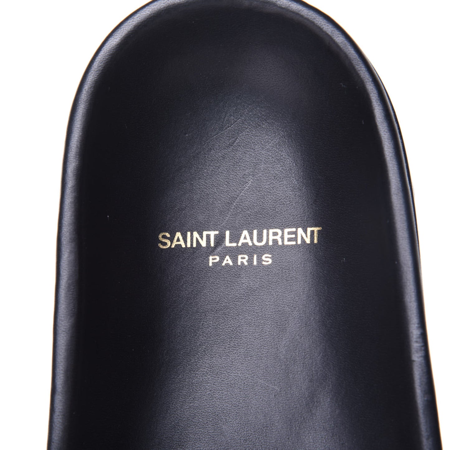 Calfskin Monogram Jimmy Joan Slide Sandals 42 Black