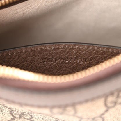 Gucci GG Supreme Monogram Textured Dollar Calfskin Small Ophidia Hobo Beige Ebony New Acero 7 of 10
