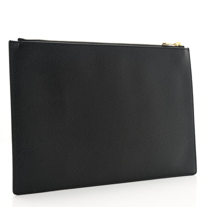 Gucci Grainy Calfskin Zumi Pouch Black 3 of 7