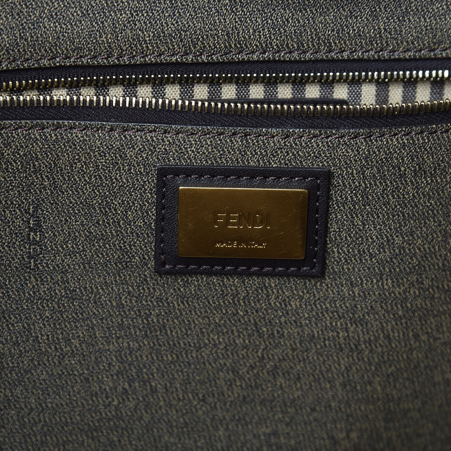 Zucca Spalmati Medium Roll Tote Tobacco Moro