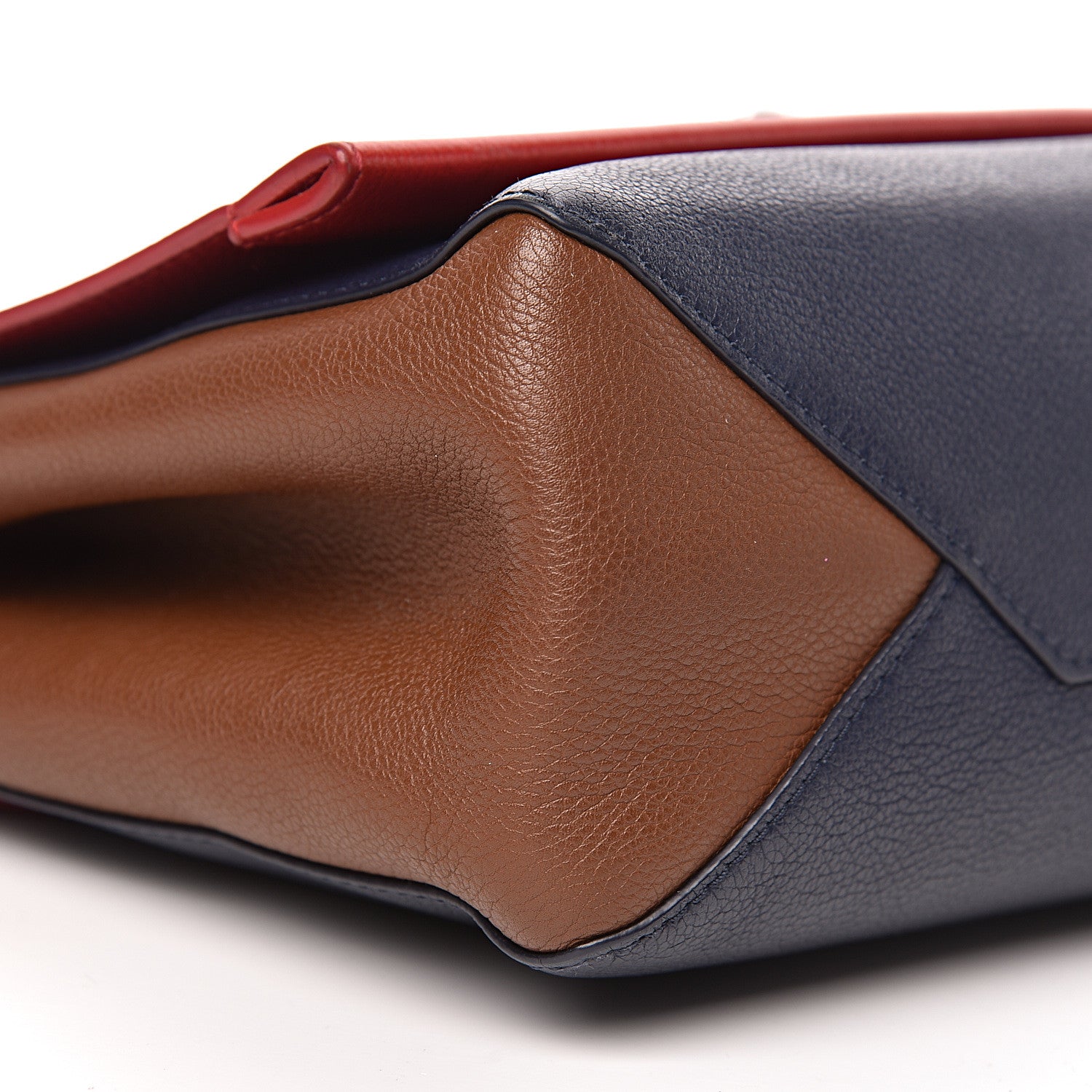 Louis Vuitton Calfskin Lockme II Top Handle Rubis Marine 8 of 10