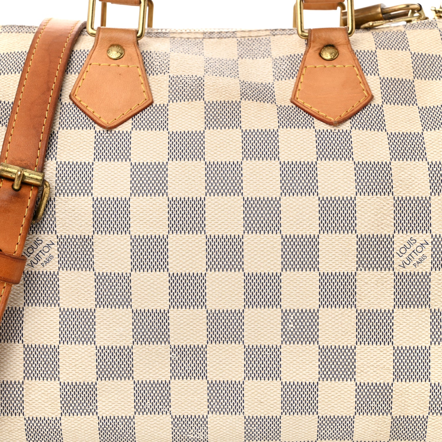 Louis Vuitton Damier Azur Speedy Bandouliere 25 8 of 13