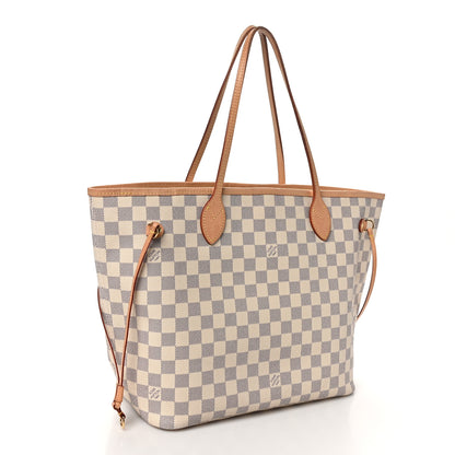 Louis Vuitton Damier Azur Neo Neverfull MM 2 of 10