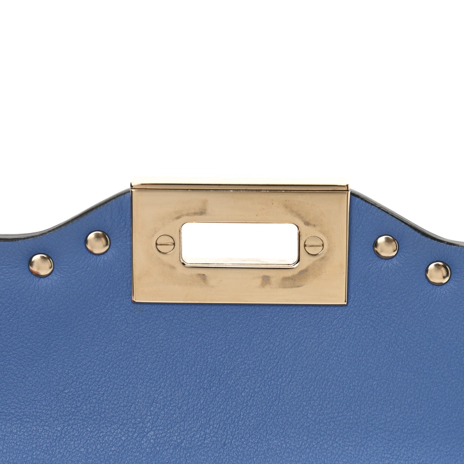 Valentino Garavani Vitello Mini Rockstud Crossbody Bag Angel 9 of 10