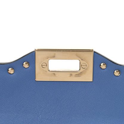 Valentino Garavani Vitello Mini Rockstud Crossbody Bag Angel 9 of 10