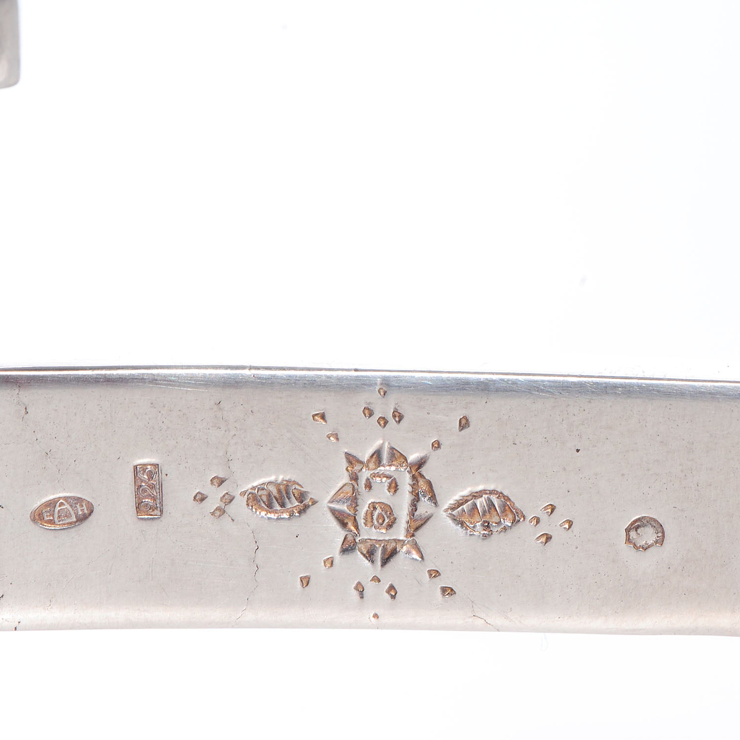 Hermes Sterling Silver Touareg 32mm H Belt Buckle 4 of 6