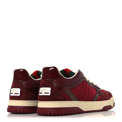 Gucci Calfskin GG Monogram Re-Web Womens Sneakers 40.5 Rosso Ancora 5 of 10