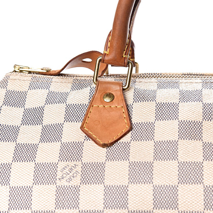 Louis Vuitton Damier Azur Speedy 30 21 of 24