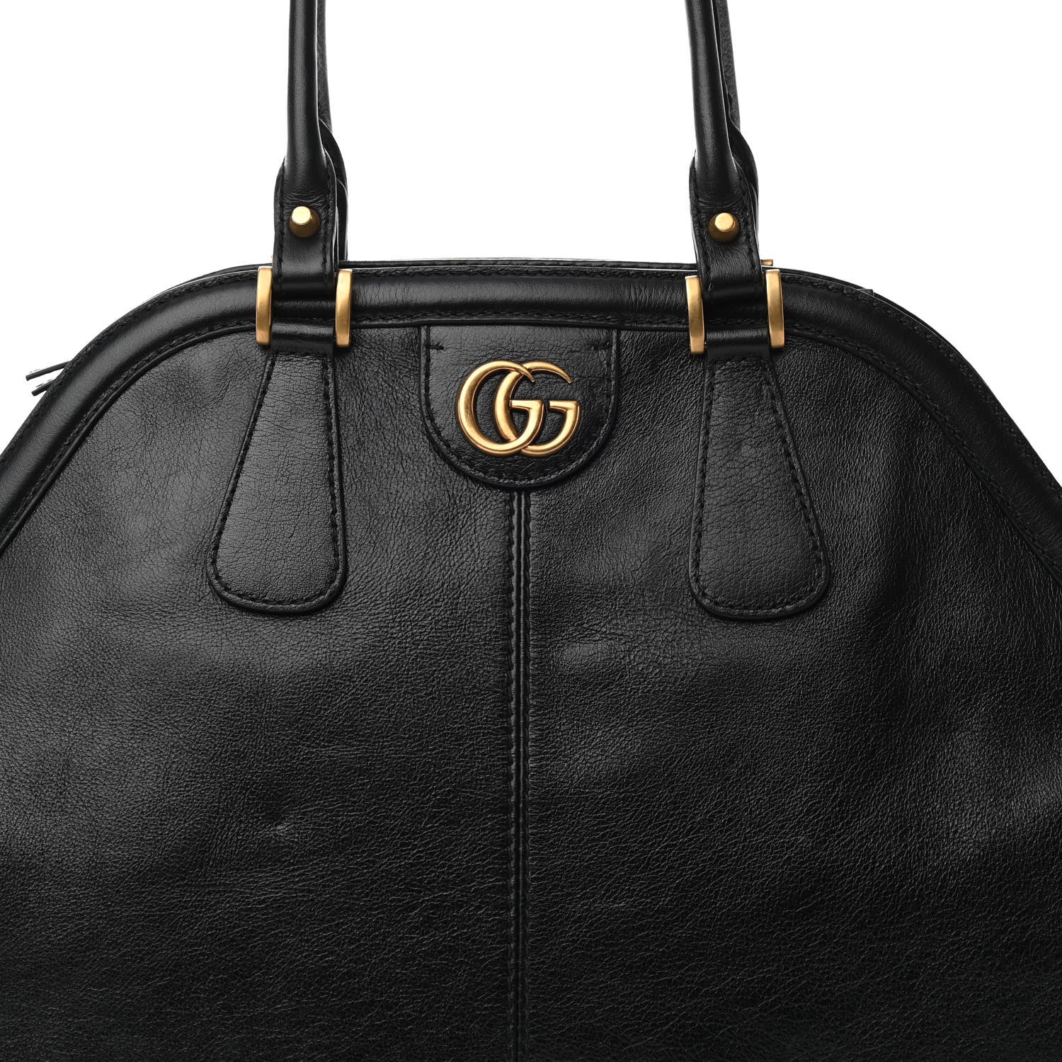 Gucci Calfskin Large Re(Belle) Top Handle Bag Black 8 of 14