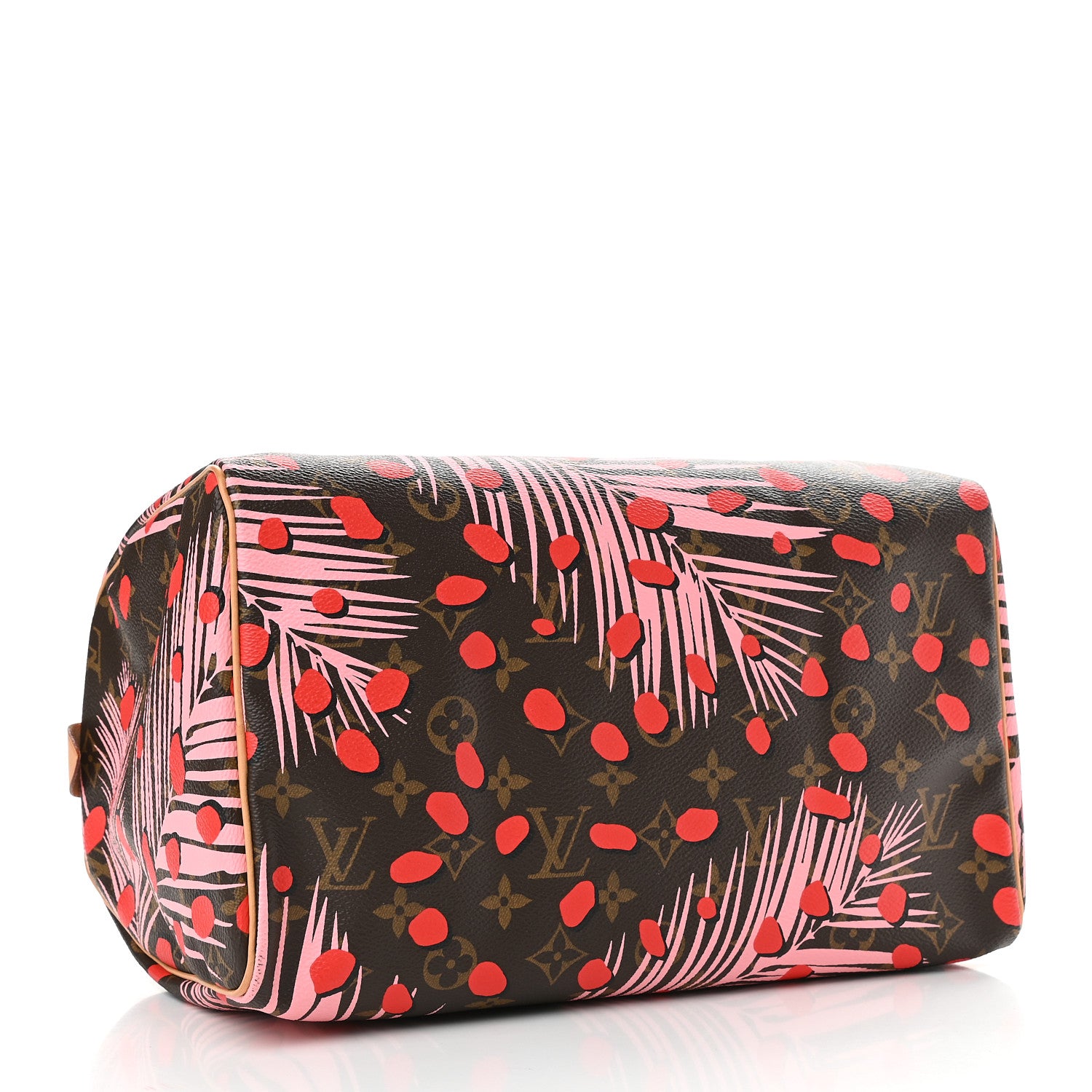 Louis Vuitton Monogram Jungle Dots Speedy 30 Sugar Pink Poppy 4 of 9