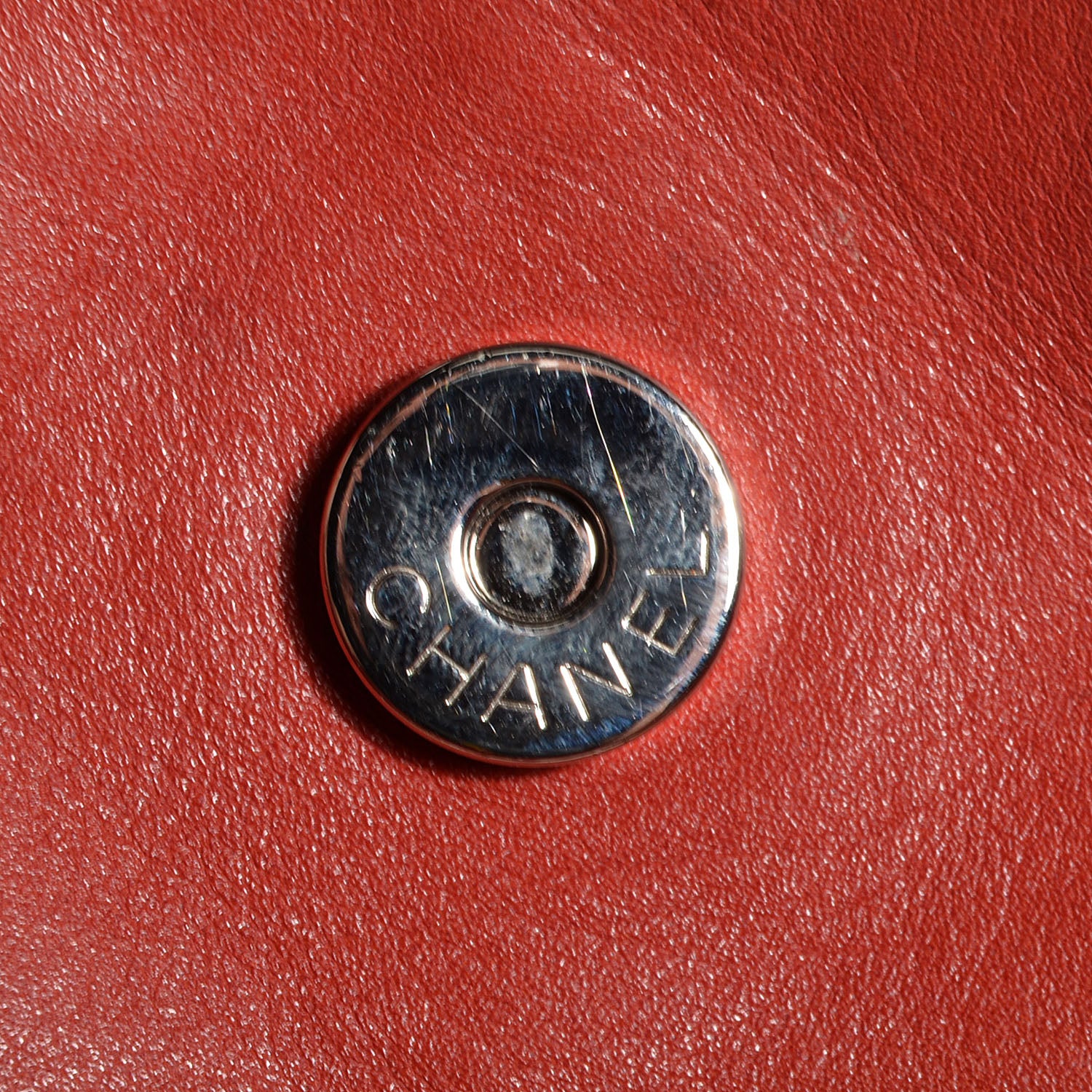 Chanel Calfskin Quilted In the Business North South Tote Red 5 of 8