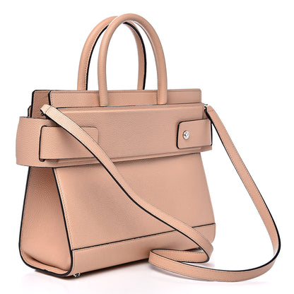 Givenchy Grained Calfskin Small Horizon Satchel Beige 3 of 14