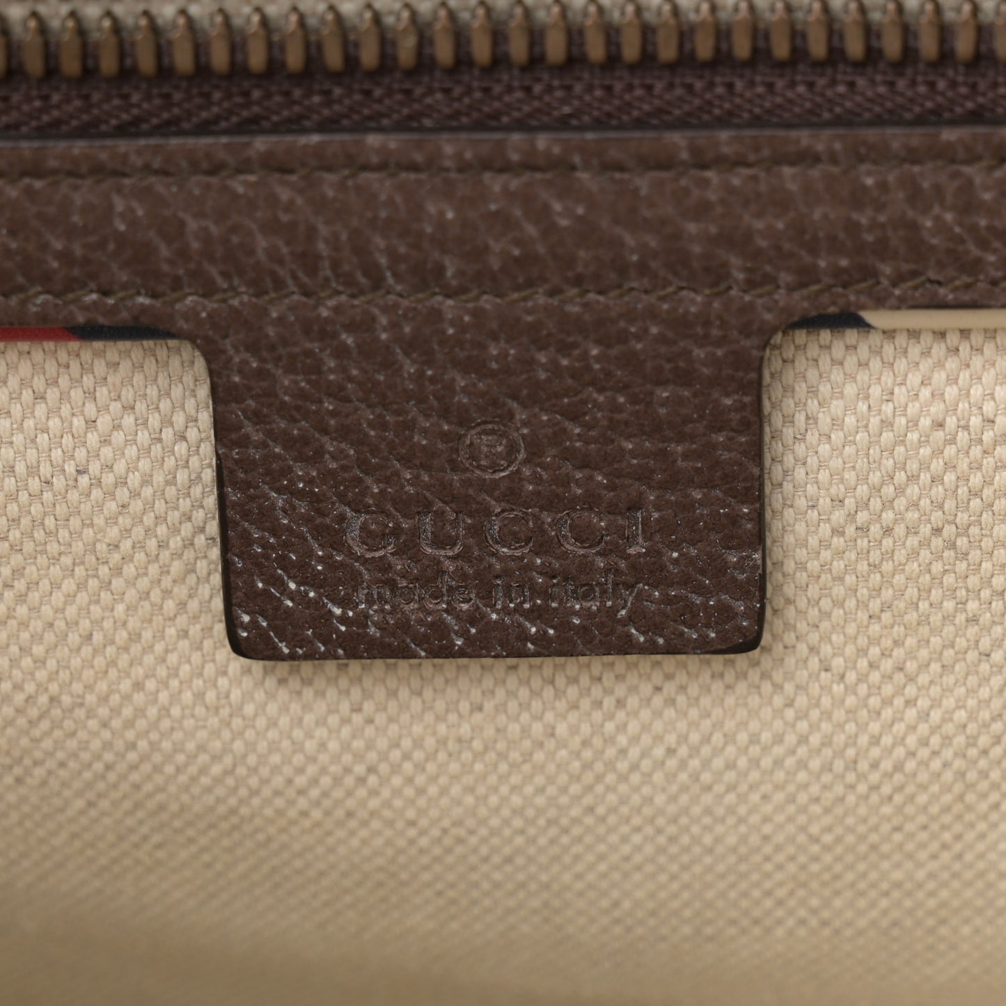 Soft GG Supreme Monogram Courrier Web Medium Flat Messenger Bag Beige New Acero Multicolor