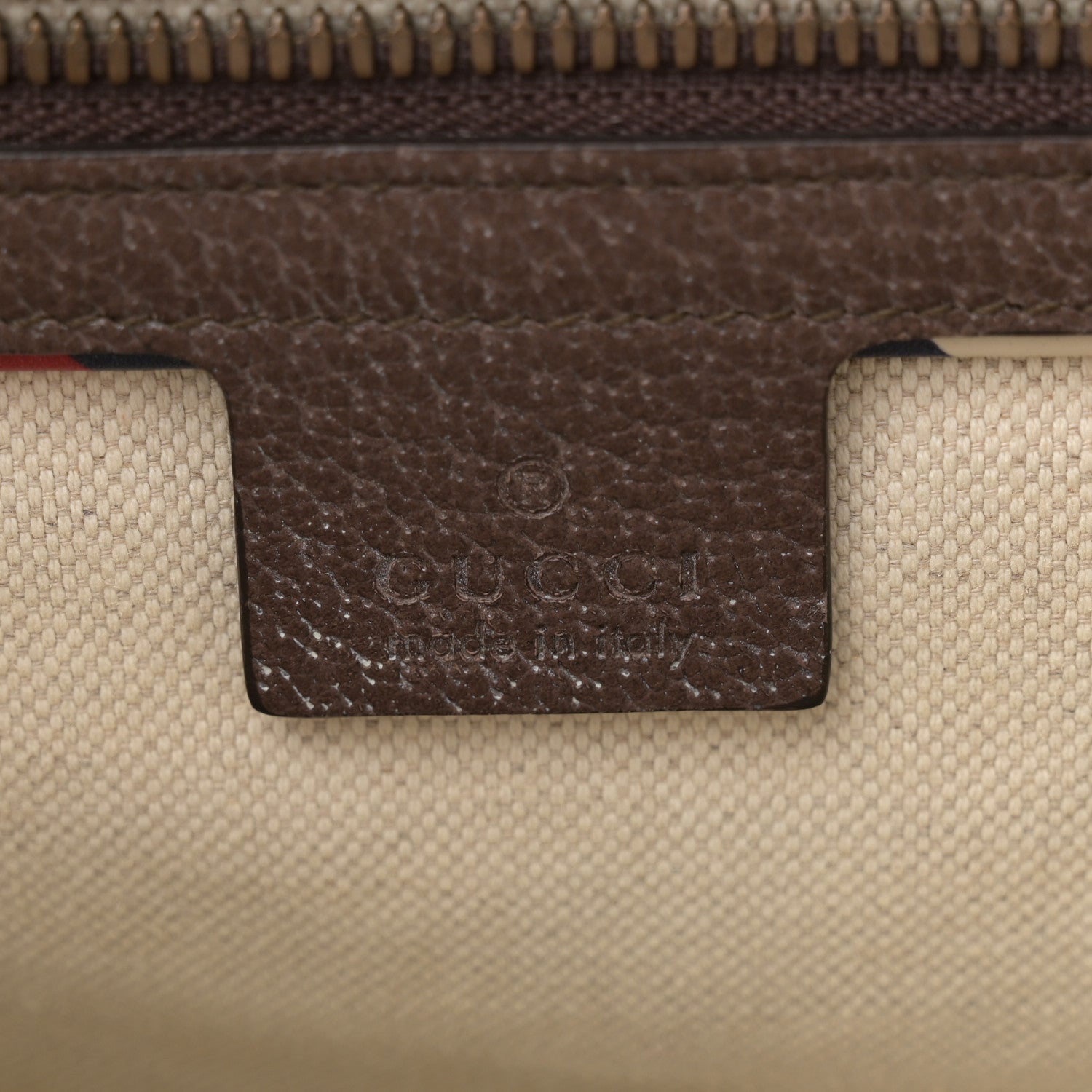 Gucci Soft GG Supreme Monogram Courrier Web Medium Flat Messenger Bag Beige New Acero Multicolor 6 of 10