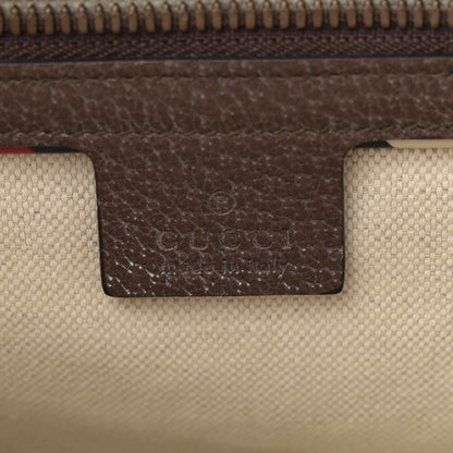 Gucci Soft GG Supreme Monogram Courrier Web Medium Flat Messenger Bag Beige New Acero Multicolor 6 of 10