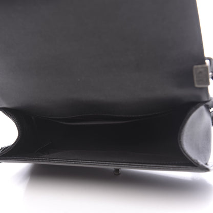 Chanel Caviar Quilted Medium Boy Flap Black 6 of 12
