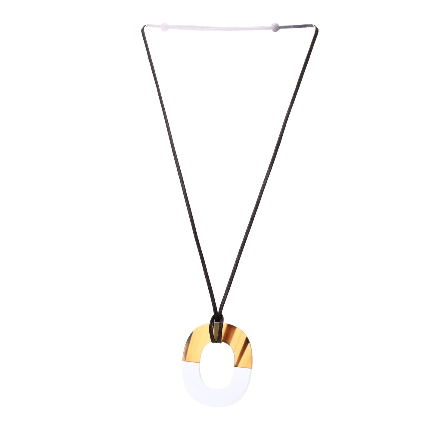 Buffalo Horn Isthme Pendant Necklace