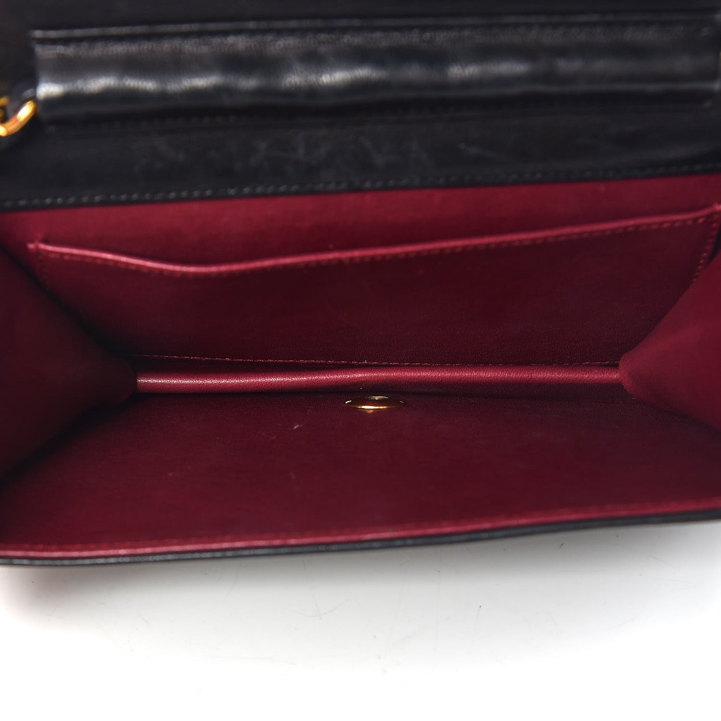Lambskin Quilted Mini Flap Black