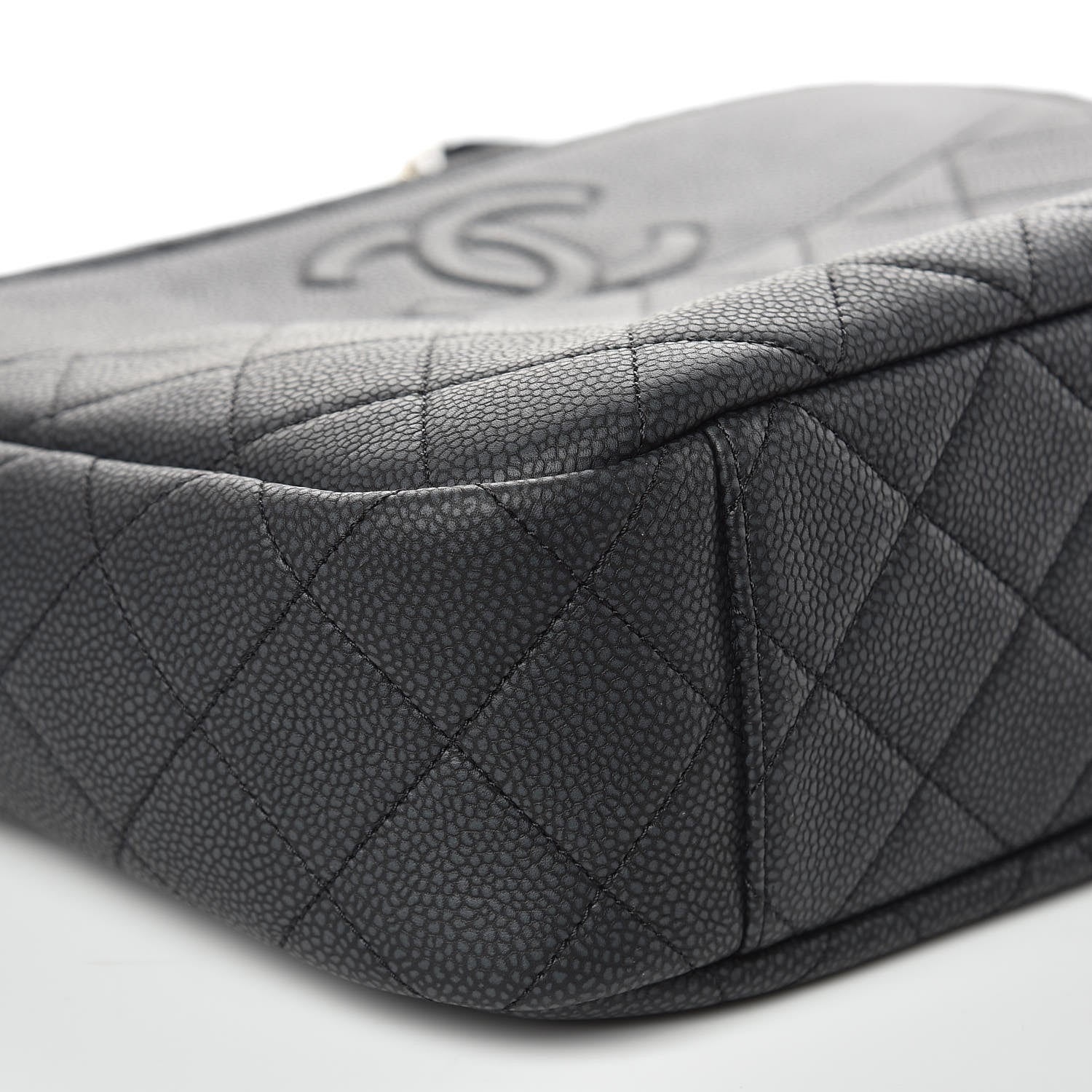 Chanel Caviar Quilted Large Coco Tassel Camera Case Black 8 of 10
