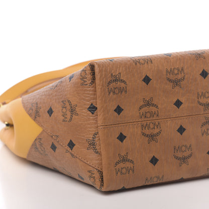 MCM Visetos Medium Klara Hobo Cognac Yellow 9 of 10