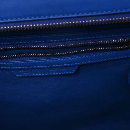 Celine Smooth Calfskin Mini Luggage Royal Blue 6 of 9