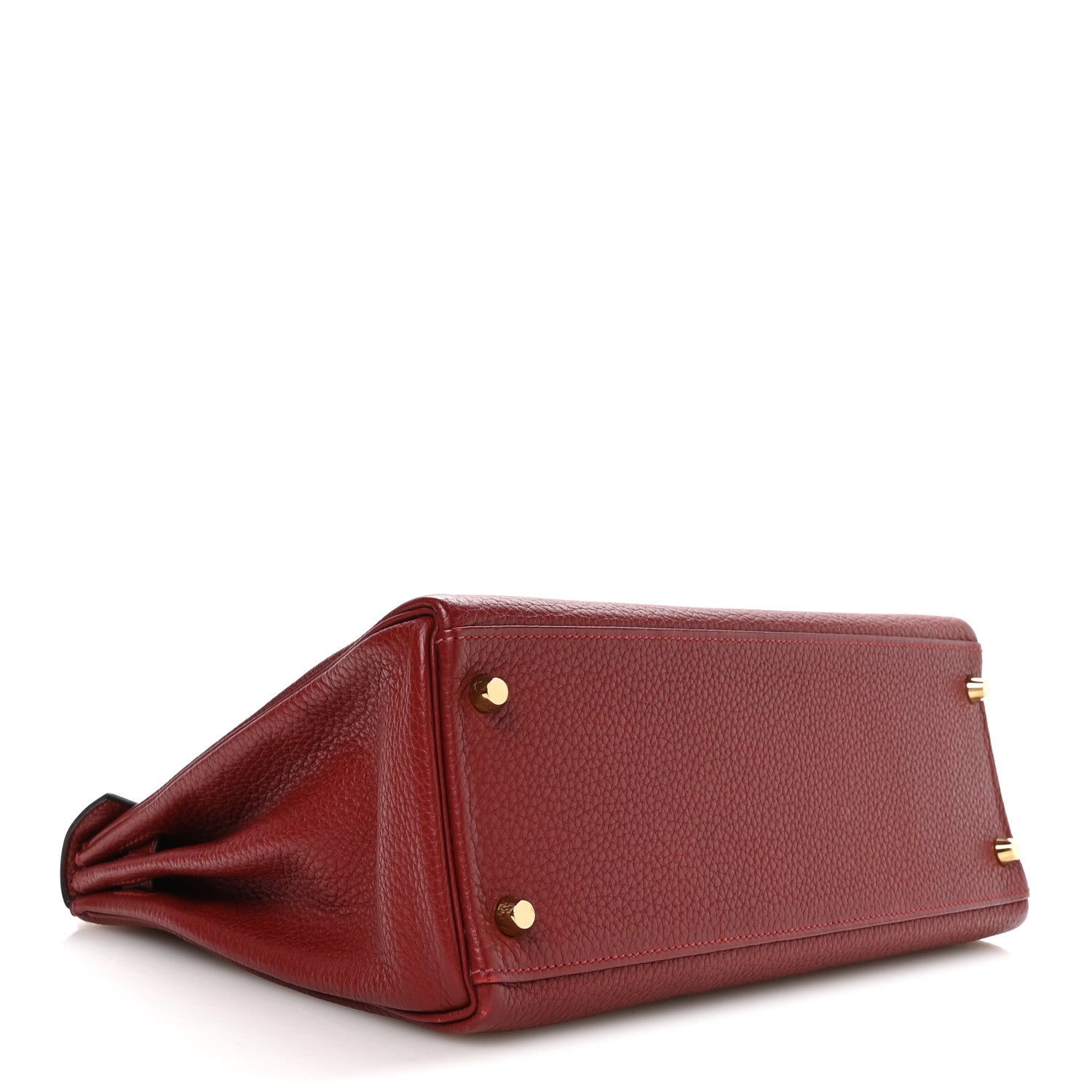 Hermes Togo Kelly Retourne 32 Rouge H 4 of 11
