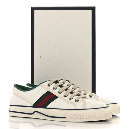 Gucci Jacquard Mini GG Monogram Web Womens 1977 Tennis Sneakers 40.5 White 9 of 9