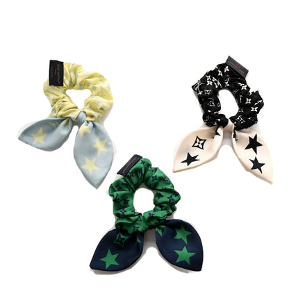 Louis Vuitton Silk Summer Stardust Scrunchies Set Multicolor 2 of 4