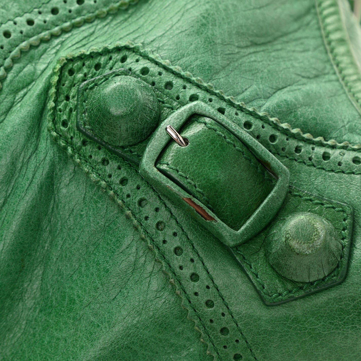 Agneau Giant Brogues Hardware City Pommier