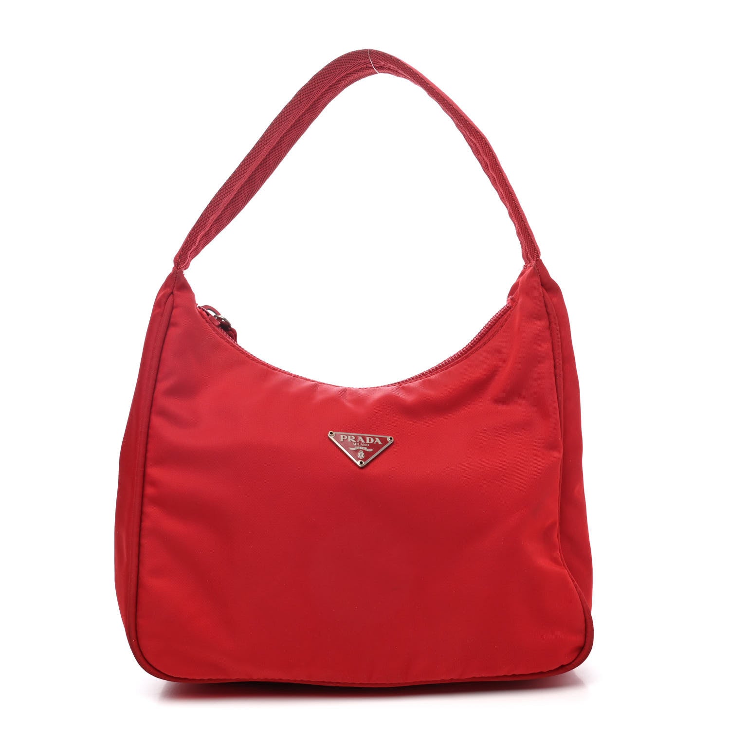 Prada Nylon Vela Shoulder Bag Rosso 1 of 4