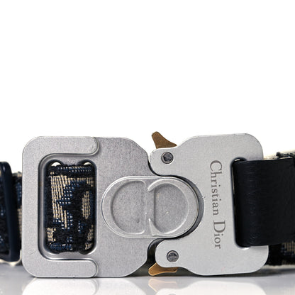 Christian Dior Oblique Belt 90 Blue 3 of 6