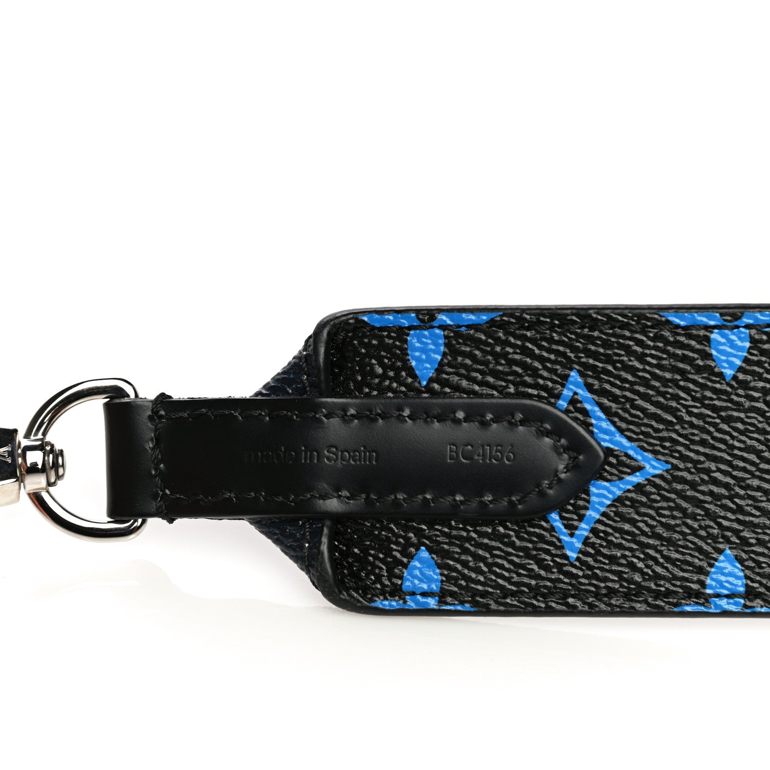 Louis Vuitton Canvas Bandouliere Shoulder Strap Black Bleu Digital 5 of 8