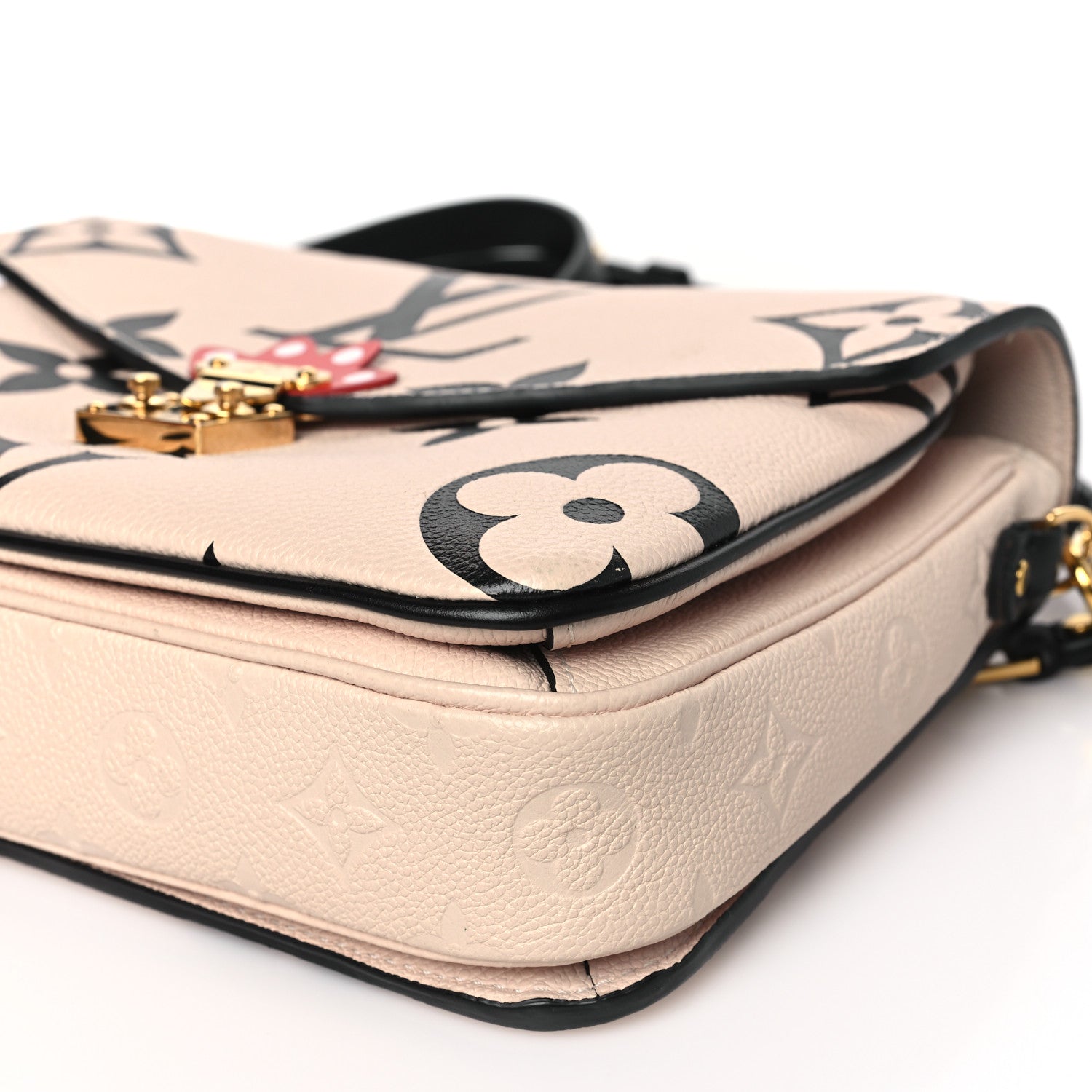 Louis Vuitton Empreinte Monogram Giant Crafty Pochette Metis Creme Black 9 of 10