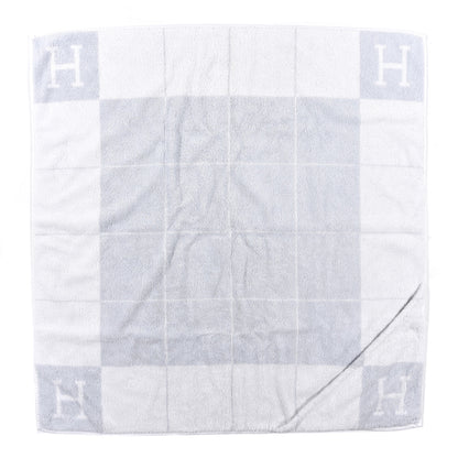 Hermes Cotton Avalon Bath Wrap Bleu Glacier 2 of 4
