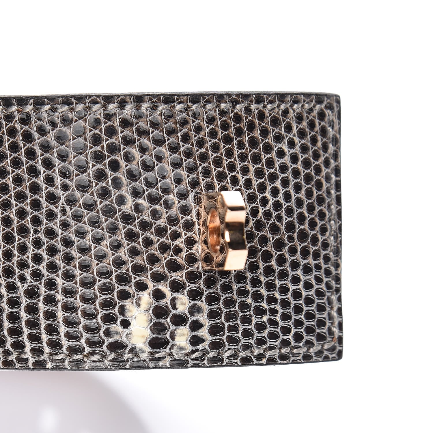 Hermes Lizard Collier De Chien CDC Bracelet T2 Ombre 7 of 8
